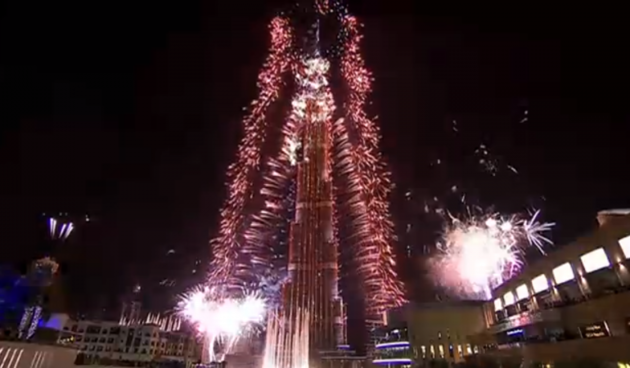 Vatromet u Dubaiju ušao u Guinnessovu knjigu rekorda, screenshot