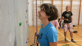 Bibinje: Natjecanje u sportskom penjanju na umjetnoj stijeni, foto: Leo Banić