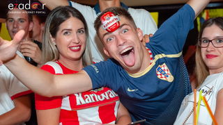 Zadar je gorio: Velika fešta nakon plasmana Vatrenih u finale Svjetskog prvenstva