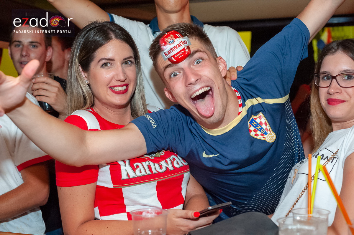 Zadar je gorio: Velika fešta nakon plasmana Vatrenih u finale Svjetskog prvenstva