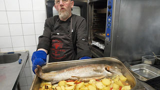 Dan pastrve u Restoranu Kornat 7. prosinca 2011., Foto: Vedran Penga