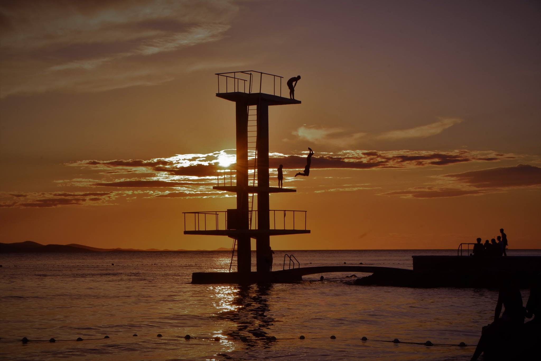 Proslava 60. godina skakonice na bazenu Kolovare