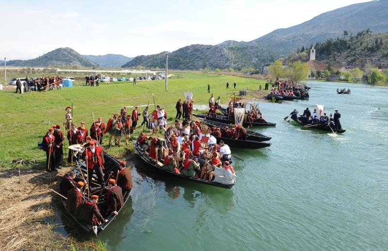 15. Festival zudija, cuvara Kristova groba odrzan je u Mlinistu u Dubrovacko-neretvanskoj zupaniji. Smotra zudija privukla je cuvare Kristova groba iz vise od 30 zupa. Photo: Hrvoje Jelavic/PIXSELL