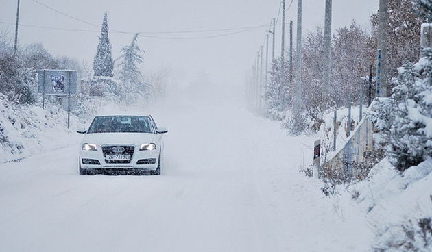 Snijeg u zadarskom zaleđu, Foto: Duje Surać