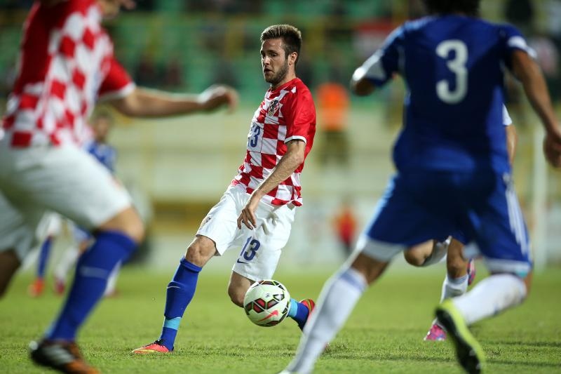 Stadion Aldo Drosina, Pula – Prijateljska nogometna utakmica, Hrvatska – Cipar 2-0.  Photo: Igor Kralj/PIXSELL