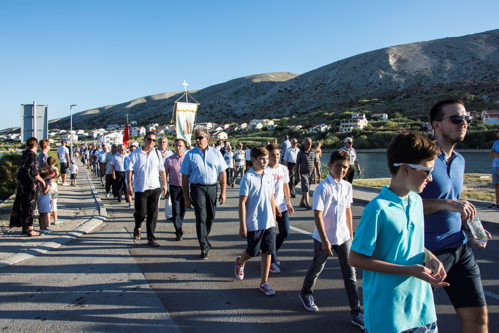 Proslava blagdana Velike Gospe u Pagu Proslava blagdana Velike Gospe u Pagu