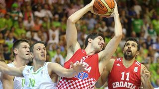 Europsko prvenstvo u kosarci Eurobasket Slovenija 2013., skupina C. Slovenija – Hrvatska 74-76. Photo: Igor Kralj/PIXSELL Europsko prvenstvo u kosarci Eurobasket Slovenija 2013., skupina C. Slovenija – Hrvatska 74-76. Photo: Igor Kralj/PIXSELL