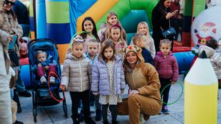 Dječji Advent na Narodnom trgu u Zadru