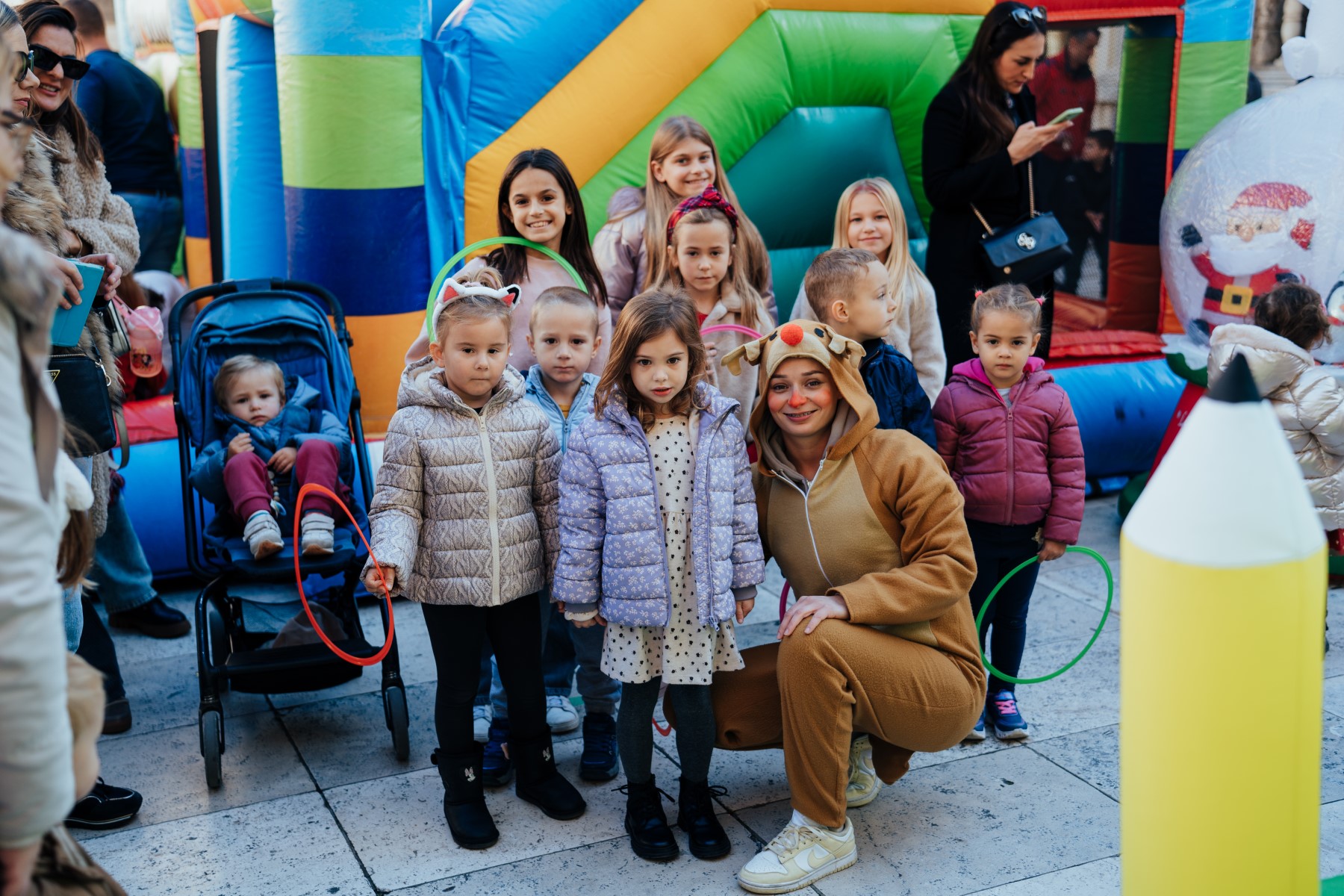 Dječji Advent na Narodnom trgu u Zadru