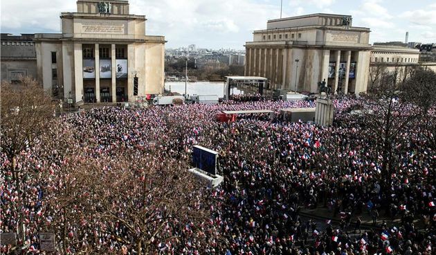 Fillon, okupljanje pristaša