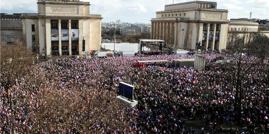 Fillon, okupljanje pristaša