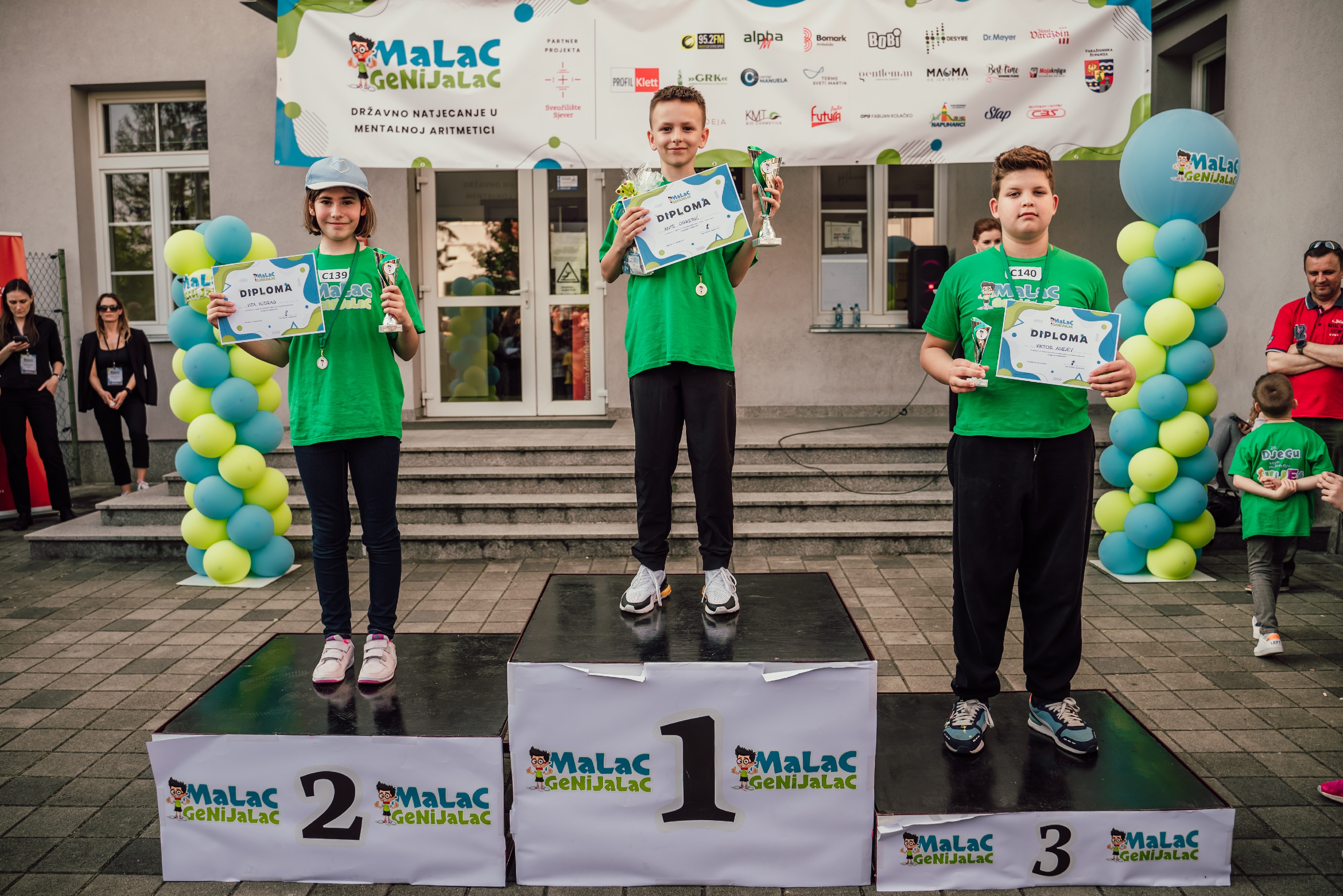 Državno natjecanje u mentalnoj aritmetici škola Malac Genijalac