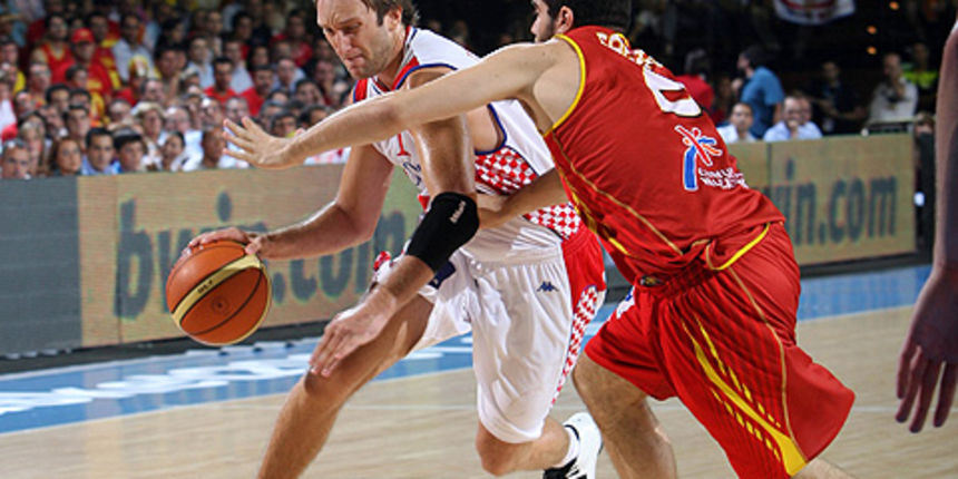 Planinić u utakmici protiv Španjolske (Foto:FIBA)