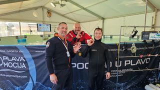 Ronilačka atrakcija na Crofish sajmu