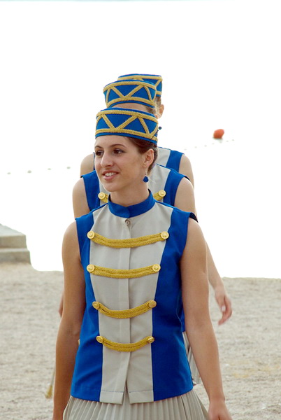 Biograd: Mazoretkinje, gradska glazba i srednjovjekovni biogradski kostimi