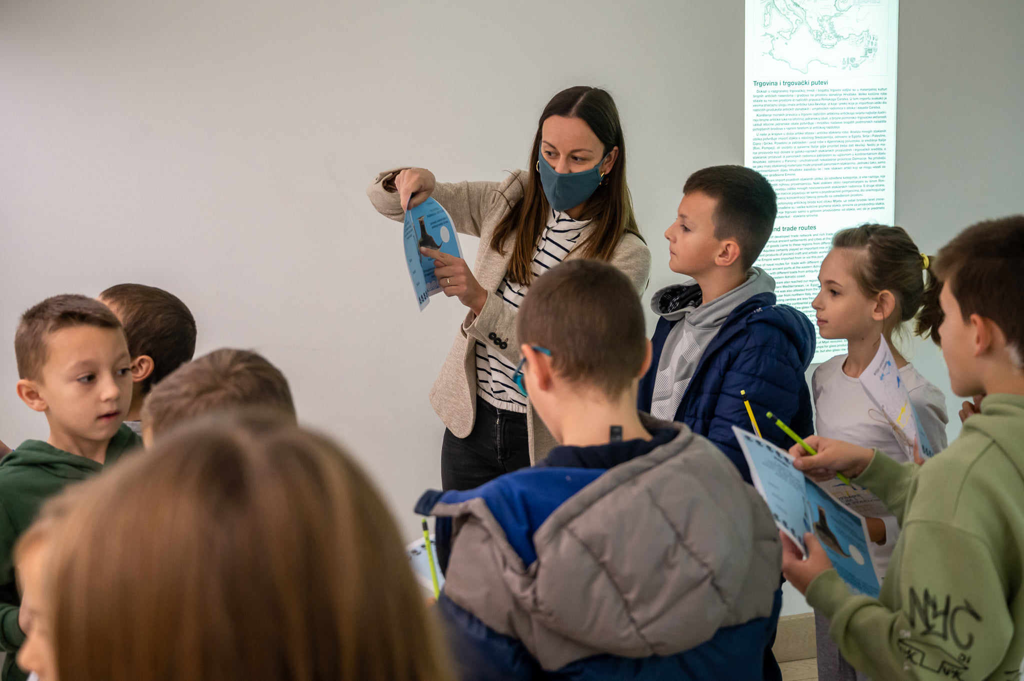 Na radionici u Muzeju antičkog stakla učenici OŠ Petar Preradović