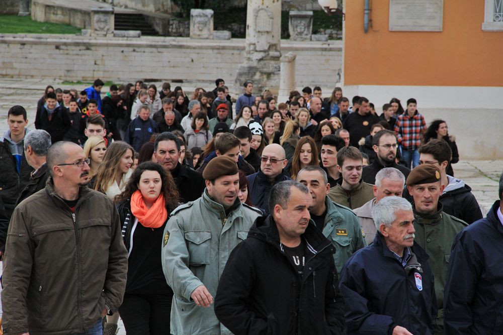 21. obljetnica VRA “Maslenica”: Mimohod branitelja 21. obljetnica VRA “Maslenica”: Mimohod branitelja