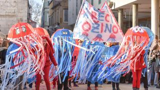 Zadarski karneval 2018: Povorka maškaranih skupina gradskim ulicama Zadarski karneval 2018: Povorka maškaranih skupina gradskim ulicama