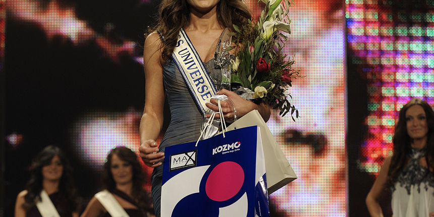 Lentu najljepse odnijela je Lana Obad iz Zagreba. Na slici: miss universe Croatia 2010 Lana Obad. Foto: Sime Sokota / CROPIX Lentu najljepse odnijela je Lana Obad iz Zagreba. Na slici: miss universe Croatia 2010 Lana Obad. Foto: Sime Sokota / CROPIX