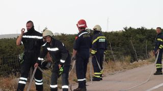 Lokaliziran požar kod Košljuna na otoku Pagu Lokaliziran požar kod Košljuna na otoku Pagu