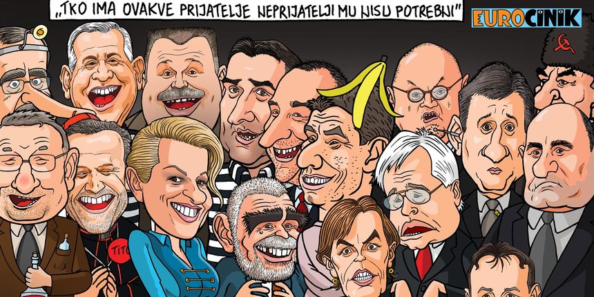 Tko ima ovakve prijatelje… Hrvatski političari Tko ima ovakve prijatelje… Hrvatski političari