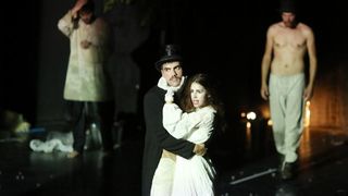 U sklopu Medjunarodnog festivala suvremenog kazalista Zadar snova, u kazalistu lutaka odrzana je predstava Grobnica za Borisa Davidovica. Photo: Filip Brala/PIXSELL