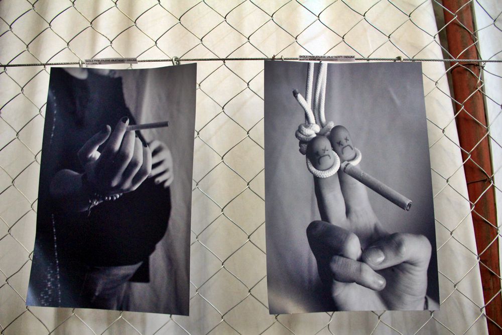 Otvorenje izložbe učenika Škole za primjenjenu umjetnost Otvorenje izložbe učenika Škole za primjenjenu umjetnost