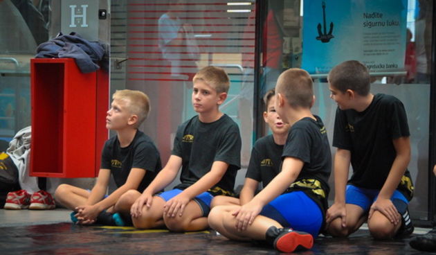 City Galleria: Predstavljanje Hrvačkog kluba Zadar