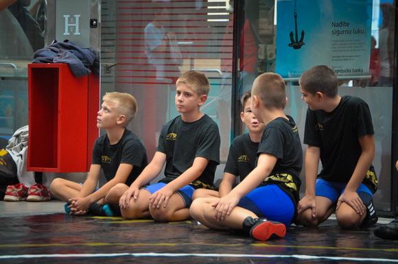 City Galleria: Predstavljanje Hrvačkog kluba Zadar City Galleria: Predstavljanje Hrvačkog kluba Zadar