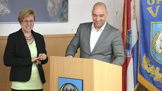 Delegacija Južnomoravske regije u posjeti otoku Viru Delegacija Južnomoravske regije u posjeti otoku Viru