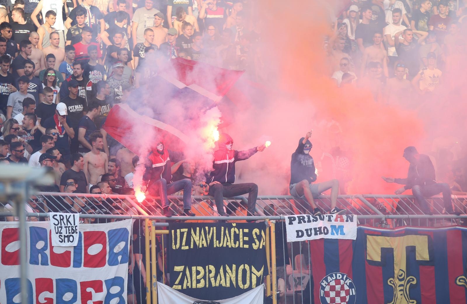 22. travnja 2018: HNK Hajduk – GNK Dinamo 1-2 22. travnja 2018: HNK Hajduk – GNK Dinamo 1-2