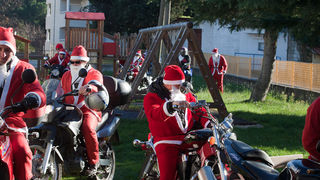 Biograd: Moto Mrazovi Duhovi u posjeti djecjim vrticima, Foto: Franjo Juric Biograd: Moto Mrazovi Duhovi u posjeti djecjim vrticima, Foto: Franjo Juric