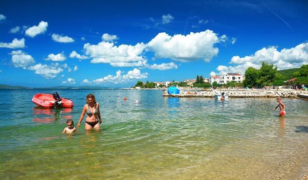 autor Ive Morović , “Na plaži”