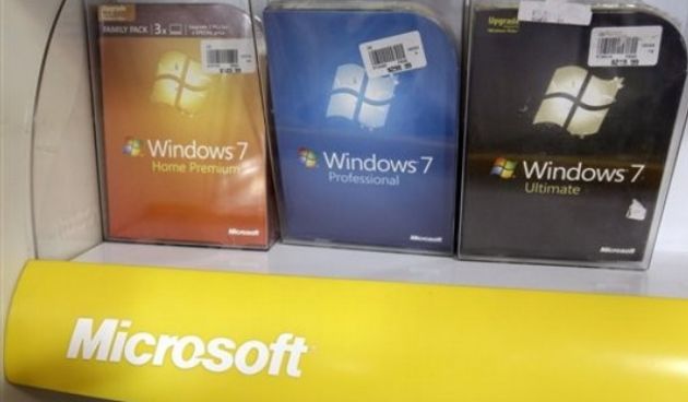 Microsoft Windows 7, foto: AP Photo