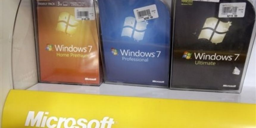Microsoft Windows 7, foto: AP Photo