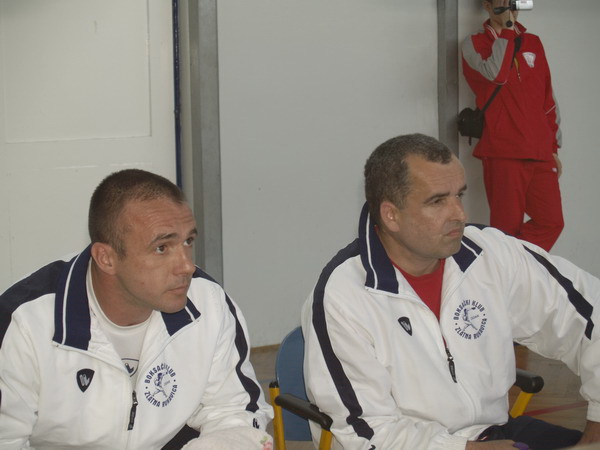 Treneri Vika Stojanova, Robi Modric i Edi Milosevic Treneri Vika Stojanova, Robi Modric i Edi Milosevic