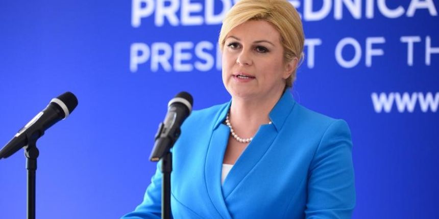 Predsjednica Kolinda Grabar Kitarović. Photo: Marko Prpic/PIXSELL Predsjednica Kolinda Grabar Kitarović. Photo: Marko Prpic/PIXSELL
