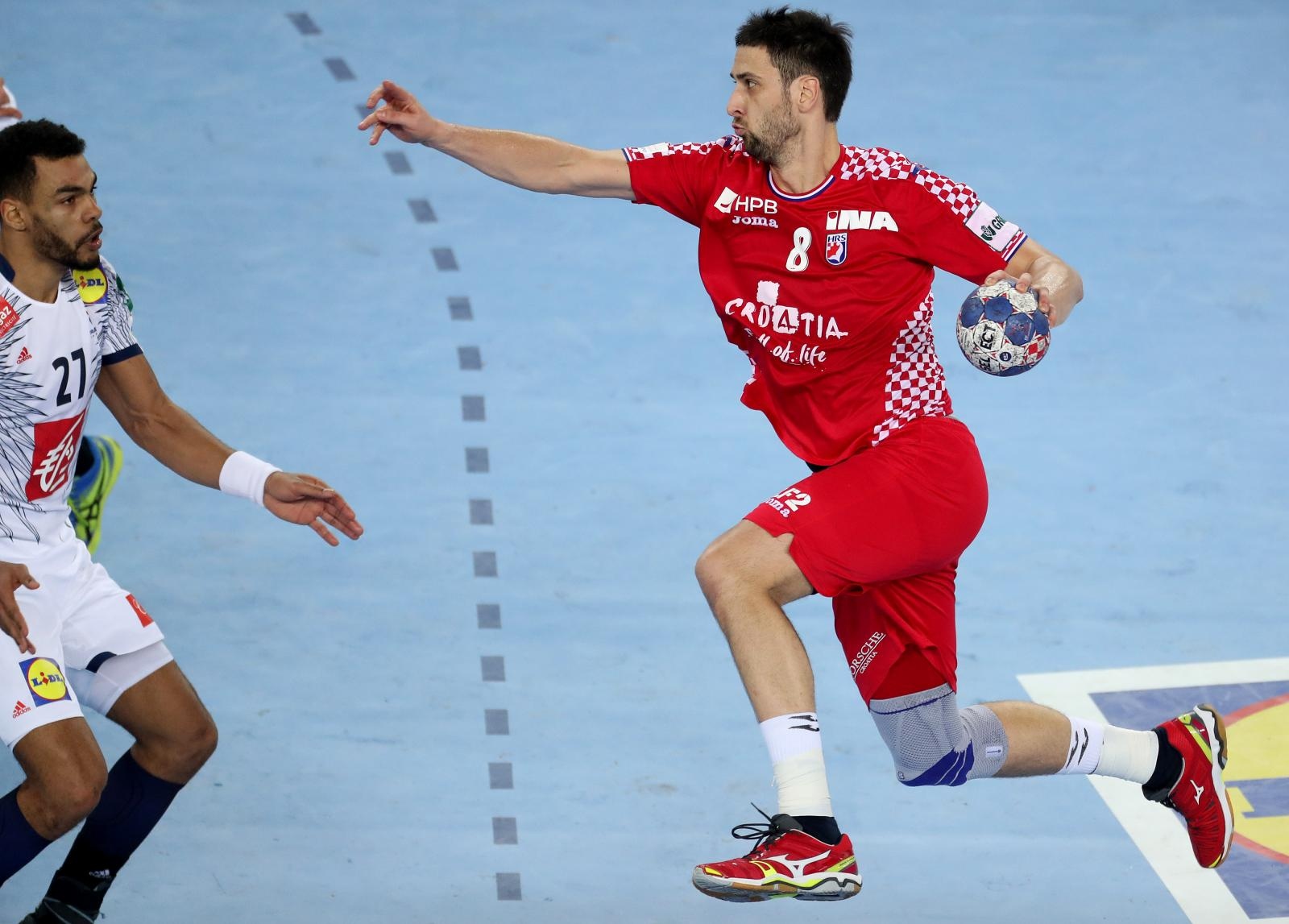 Arena, Zagreb – Europsko rukometno prvenstvo, skupina I, 3. kolo, Hrvatska – Fancuska Arena, Zagreb – Europsko rukometno prvenstvo, skupina I, 3. kolo, Hrvatska – Fancuska