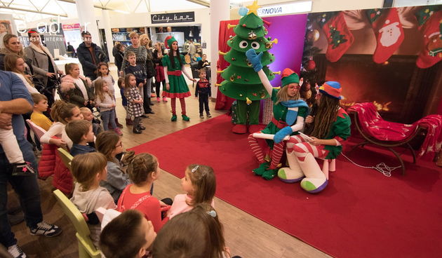 Zimski sportovi s Djedom Božićnjakom