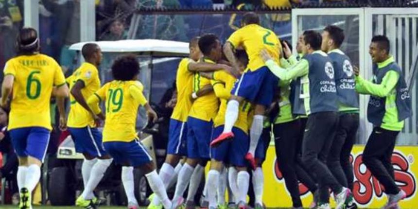 Brazilska nogometna reprezentacija, foto: ca2015.com Brazilska nogometna reprezentacija, foto: ca2015.com