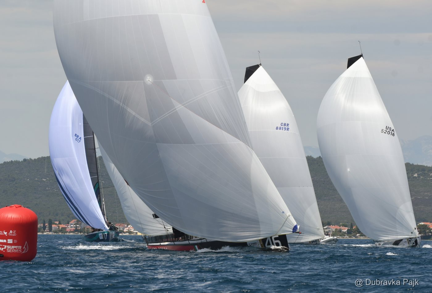 Prvi dan TP52 regate ispred zadarske rive Prvi dan TP52 regate ispred zadarske rive