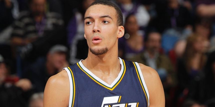 Rudy Gobert, Utah Jazz. Foto: nba.com Rudy Gobert, Utah Jazz. Foto: nba.com