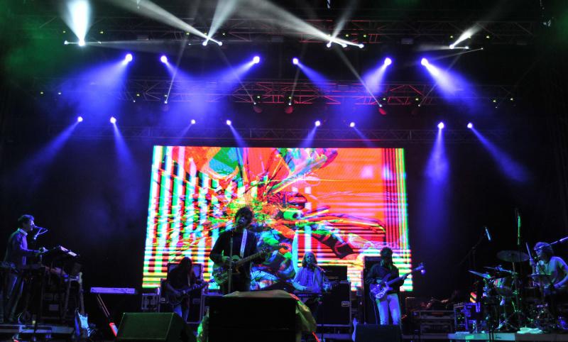 InMusic Festival, najveci open-air festival u Hrvatskoj, odrzava se uz jezero Jarun gdje nastupaju svjetski poznati izvodjaci. MGMT. Photo: Nina Djurdjevic/PIXSELL InMusic Festival, najveci open-air festival u Hrvatskoj, odrzava se uz jezero Jarun gdje nastupaju svjetski poznati izvodjaci. MGMT. Photo: Nina Djurdjevic/PIXSELL