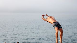 Novogodišnje kupanje na Morskim orguljama