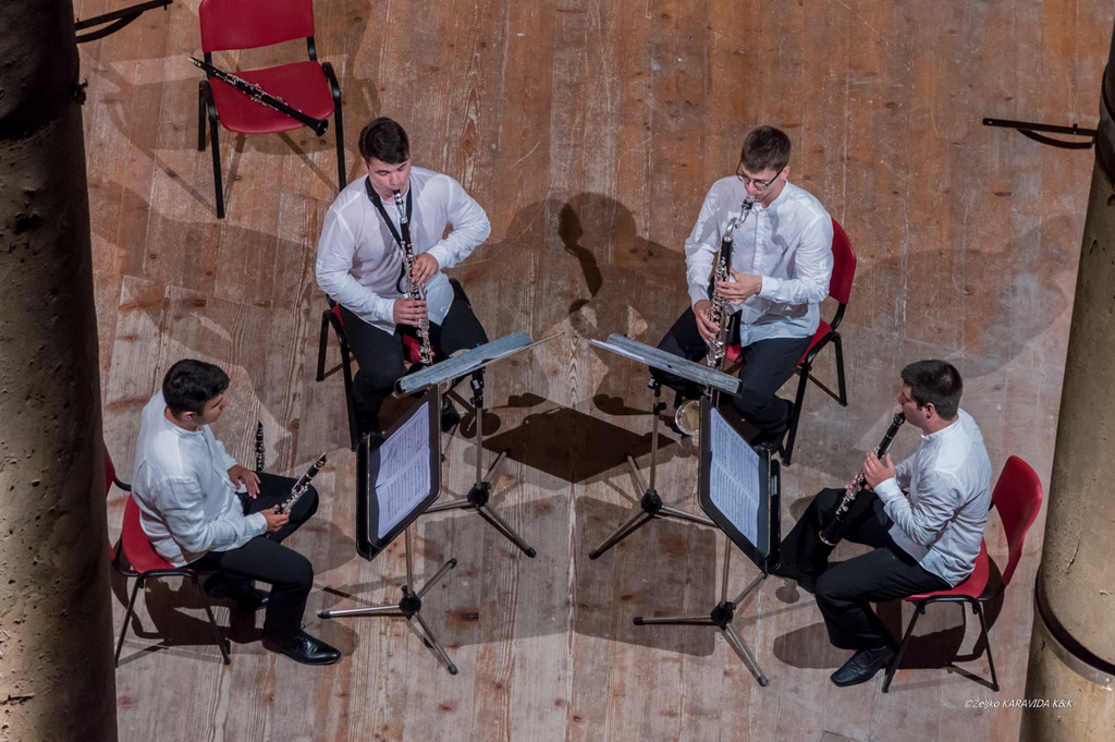 Zadarski kvartet klarineta briljirao u crkvi Sv. Donata