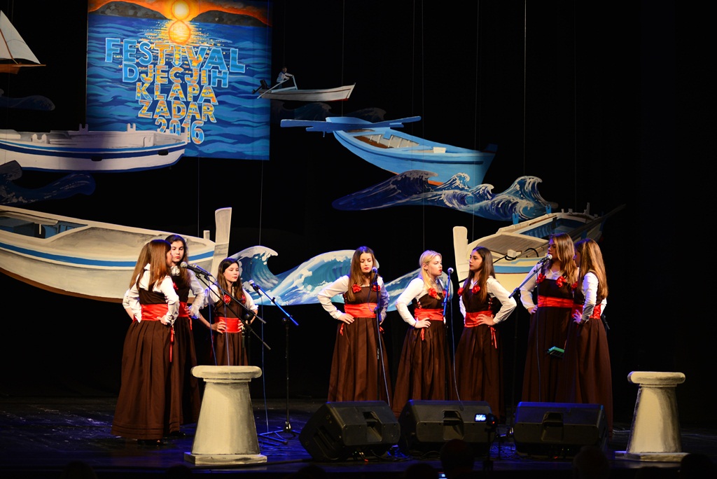 HNK Zadar: 8. Festival dječjih klapa