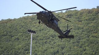 Preleti Rafalea i Krila oluje na obilježavanju 29. obljetnice VRO Oluja @ Knin Preleti Rafalea i Krila oluje na obilježavanju 29. obljetnice VRO Oluja @ Knin