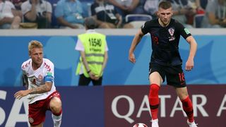 Niznji Novgorod, Rusija – Svjetsko nogometno prvenstvo 2018., osmina finala, Hrvatska – Danska 4-3 (1-1, 1-1).