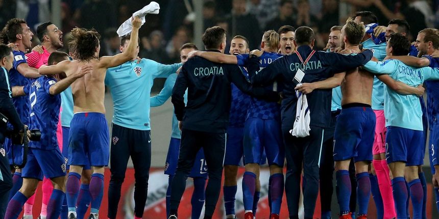 Hrvatska nogometna reprezentacija – slavlje Hrvatska nogometna reprezentacija – slavlje