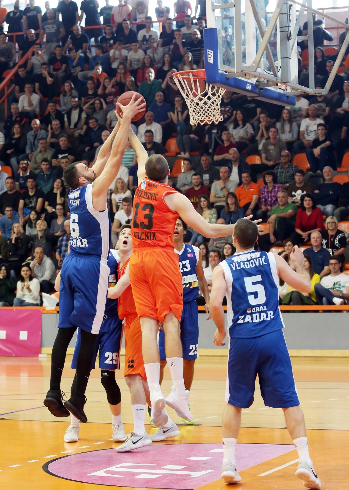 HT Premijer liga, 23. kolo: GKK Šibenik – KK Zadar 72-92 HT Premijer liga, 23. kolo: GKK Šibenik – KK Zadar 72-92